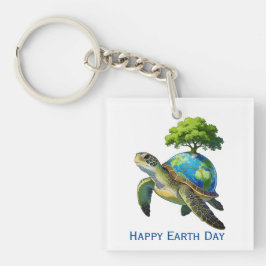 Glad jordens dag Sköldpaddans planet och Träd