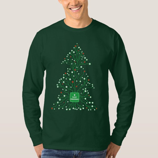 Glad jul AI-generator T Shirt (Framsida)