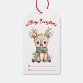 Glad jul allting presentkortsetikett presentetikett