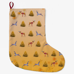 Glad jul Anpassad julstrumpa