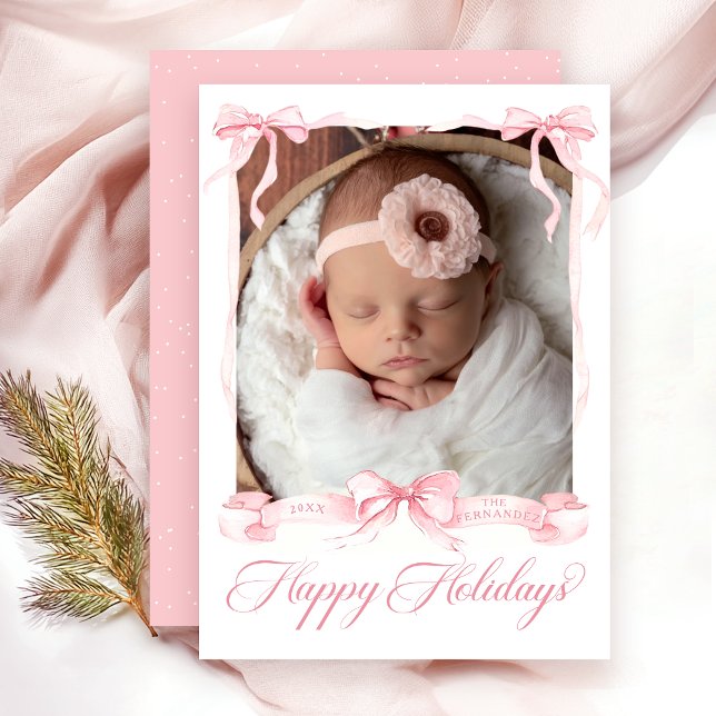 Glad jul bild rosa kort (Skapare uppladdad)