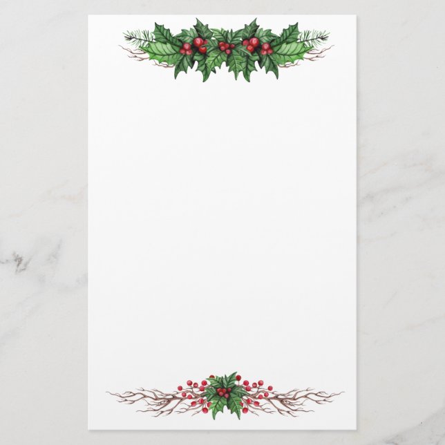Glad jul brevpapper (Framsida)