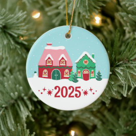 Glad jul by Årsfirande Ornament
