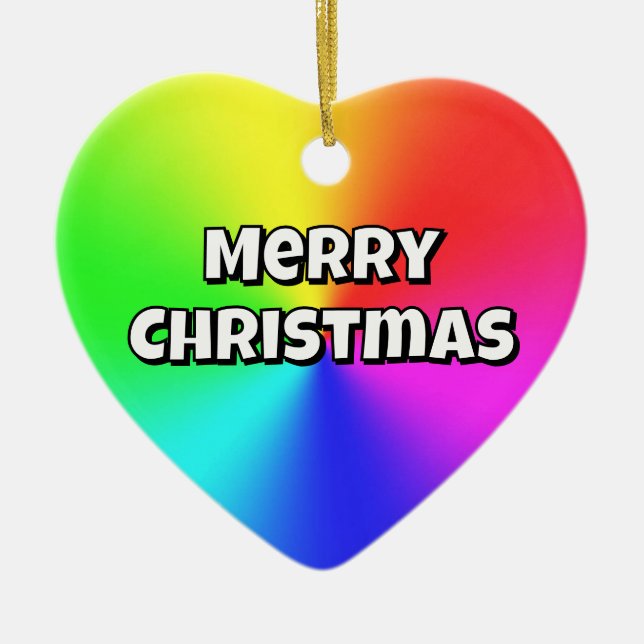 Glad jul (Byt ut orden) Prydnad Julgransprydnad Keramik (Framsidan)