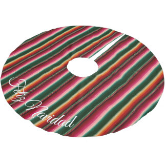 Glad jul Christmas Julgransmatta Borstad Polyester
