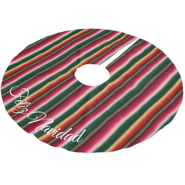 Glad jul Christmas Julgransmatta Borstad Polyester (Vinklad)