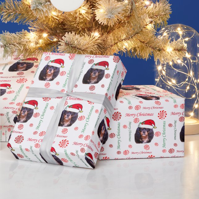 Glad jul CKCS Tomte Presentpapper (Helgdagar)