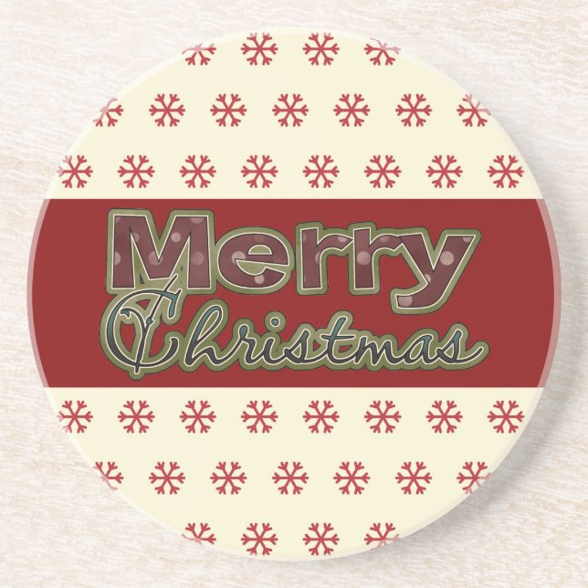 Glad jul coaster samling underlägg (Framsidan)
