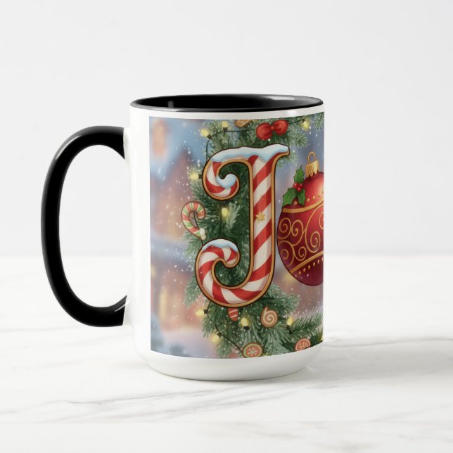 Glad Jul Combo-mugg. 11 eller 15 oz Mugg (Vänster)