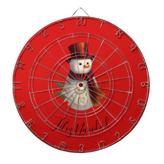 Glad Jul Dart Tavla - Feliz Navidad Darttavla