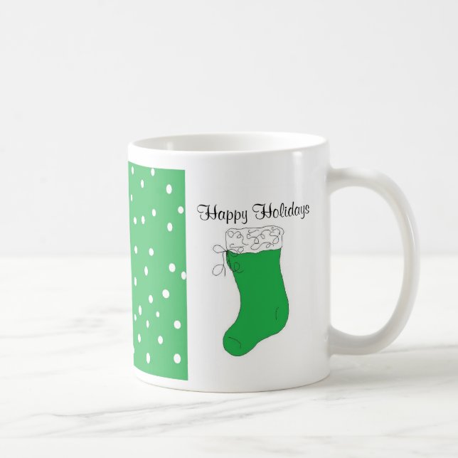 Glad jul-design kaffemugg (Höger)