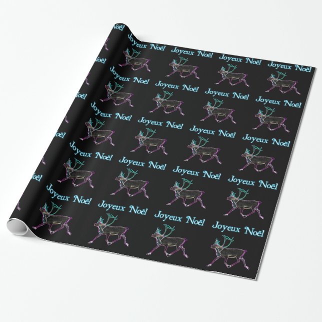 Glad Jul - Electric Caribou Presentpapper (Utrullad)