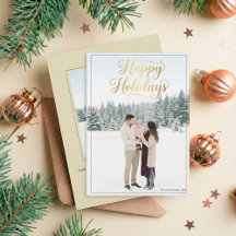 Glad jul Elegant script kalligrafi Foto