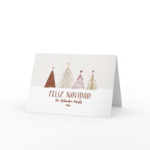 Glad jul Eleganta träd Snö Festlig anpassad design