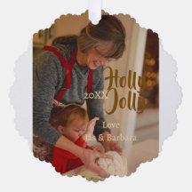 Glad jul familje semester foto beige år naboho