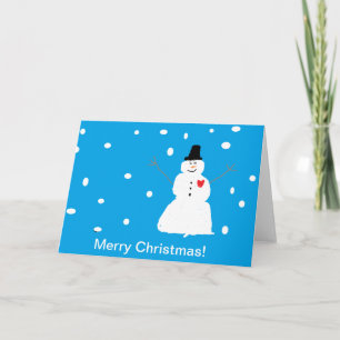 Glad Jul-Favorit tusen dollardotter Helgkort