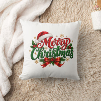 Glad jul Festiv Kudd Kudde