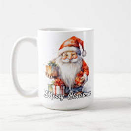 Glad jul Festlig liten tomte Kaffemugg