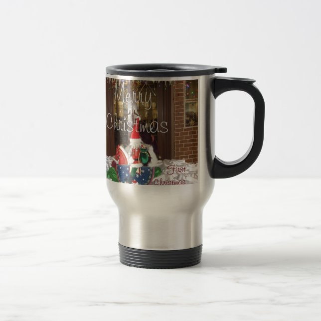 Glad jul firande bort från hemmet kollektion resemugg (Höger)