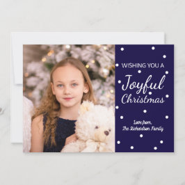 Glad jul flottansyra fyra semester fotokort julkort
