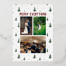 Glad jul foto högtidskort
