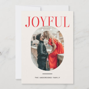 Glad Jul Foto   Minimalistisk Nyår Julkort