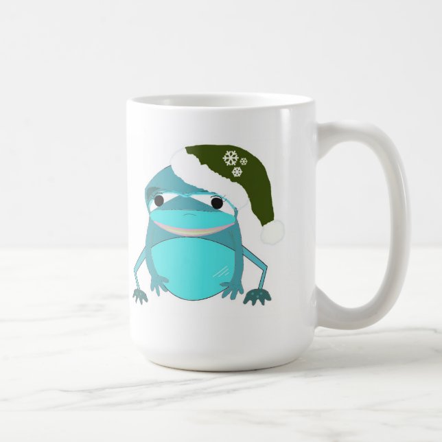 Glad jul Frosk Kaffemugg (Höger)