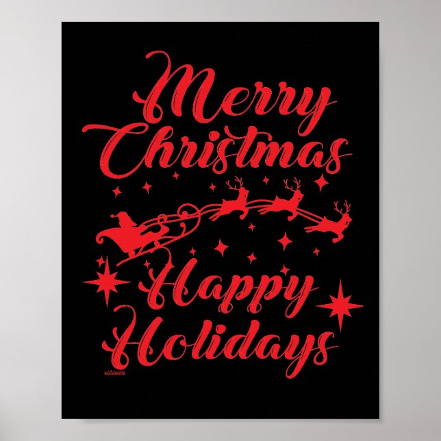 GLAD JUL GOD JUL                     POSTER (Framsidan)