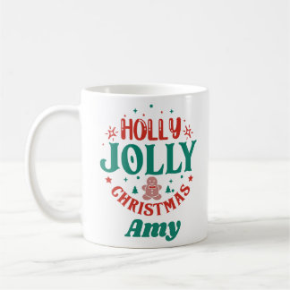 Glad Jul Gottpepparkakor Retro Kaffemugg