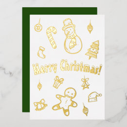 Glad Jul Gran Xmas Snömannen Karamellpinne Klockor