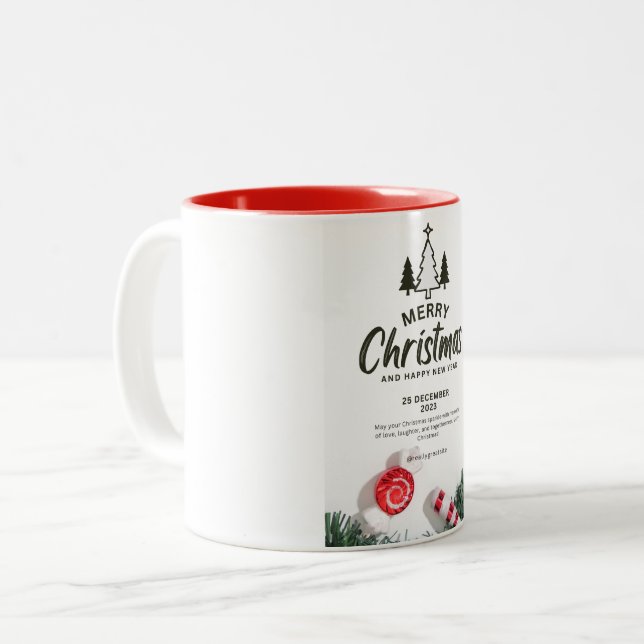 Glad Jul Granens Mugg (Framsida vänster)