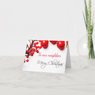 **GLAD JUL** "GRANNE" KORT