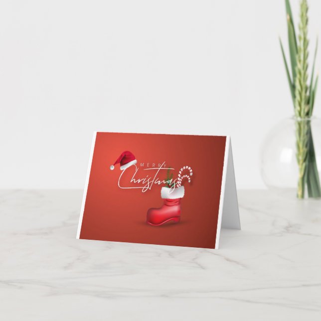 **GLAD JUL** "GRANNE" KORT (Framsida)