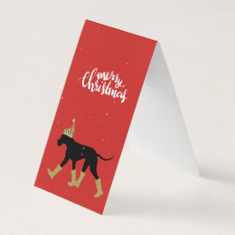 Glad jul Great Dane-kort Kort
