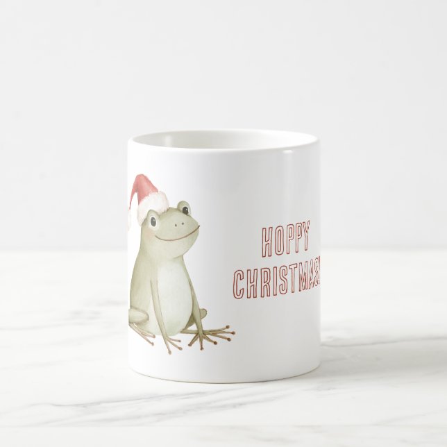 Glad jul groda kaffemugg (Center)