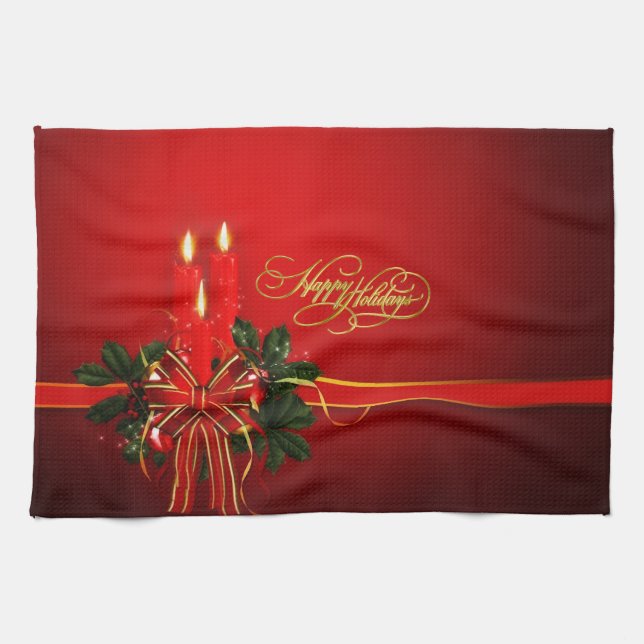 Glad Jul Handduk Kökshandduk (Horisontell)