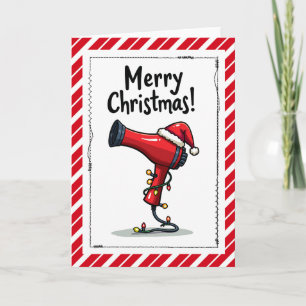 Glad jul hårsalong stilist kort