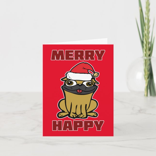 Glad jul! helgkort (Framsida)