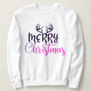 Glad jul Hjortrontröja för Kvinnor T Shirt