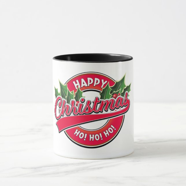 Glad jul Ho! Ho! Ho! Mugg (Center)