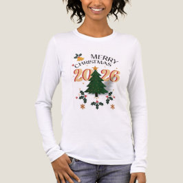 Glad Jul Högtids T-Shirt – Festiv Xmas Typ