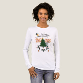 Glad Jul Högtids T-Shirt – Festiv Xmas Typ