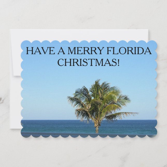 GLAD JUL I FLORIDA JULKORT (Framsida)