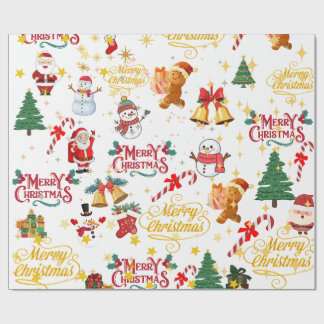 glad jul inpackning presentpapper