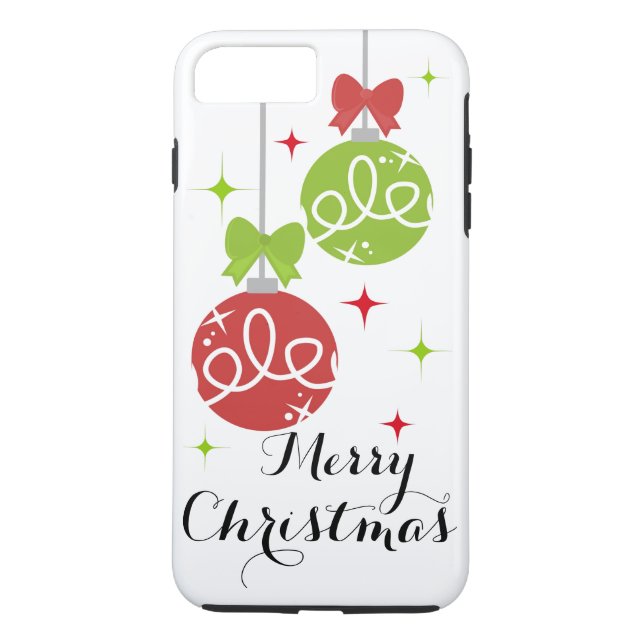 Glad jul iPhone 7-fodral Case-Mate iPhone Skal (Baksida)