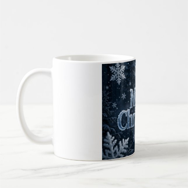 Glad jul Iskaffe Mugg (Vänster)
