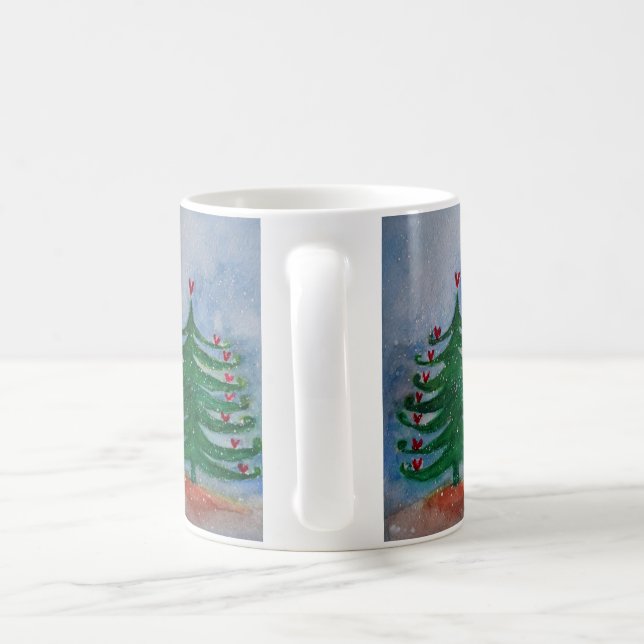 Glad jul julgran kopp (Handtag)