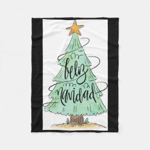 Glad jul julgran t-shirt fleecefilt