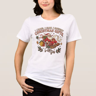Glad Jul Julhandel Äventyr T Shirt