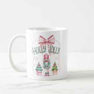 Glad Jul Julknäckerska Kokett Preppy Kaffemugg